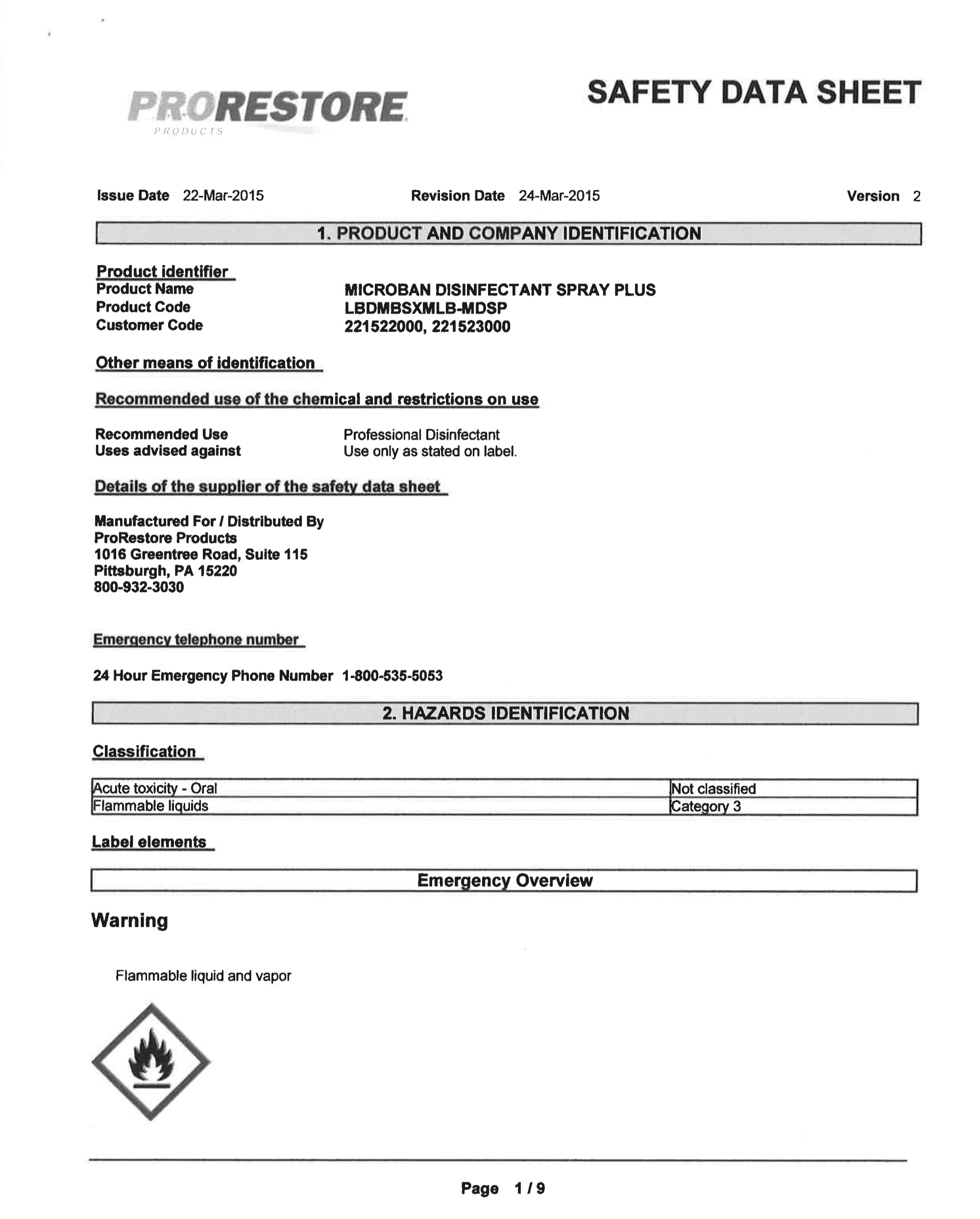control de contaminación